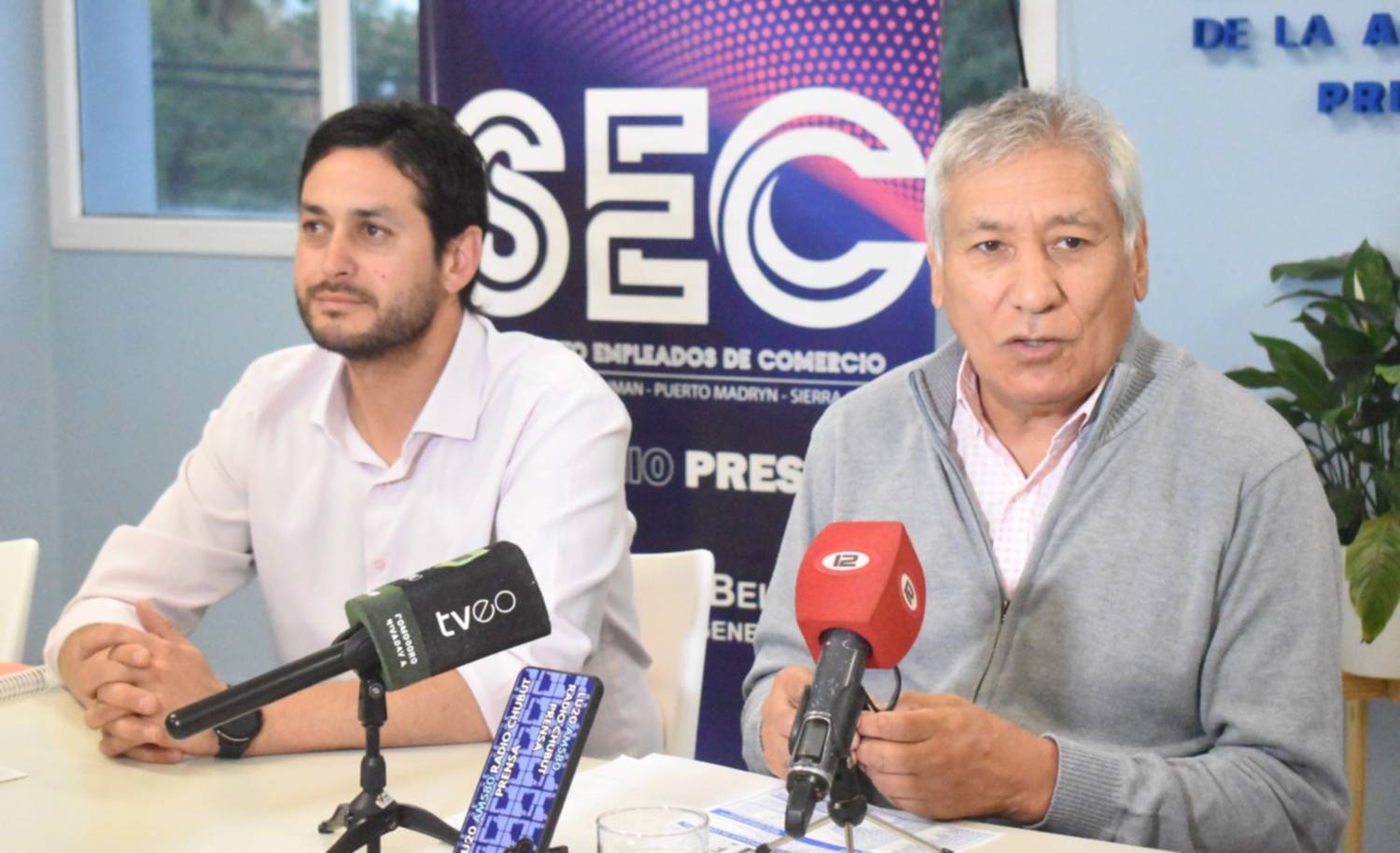 Damián Pérez y Alfredo Béliz